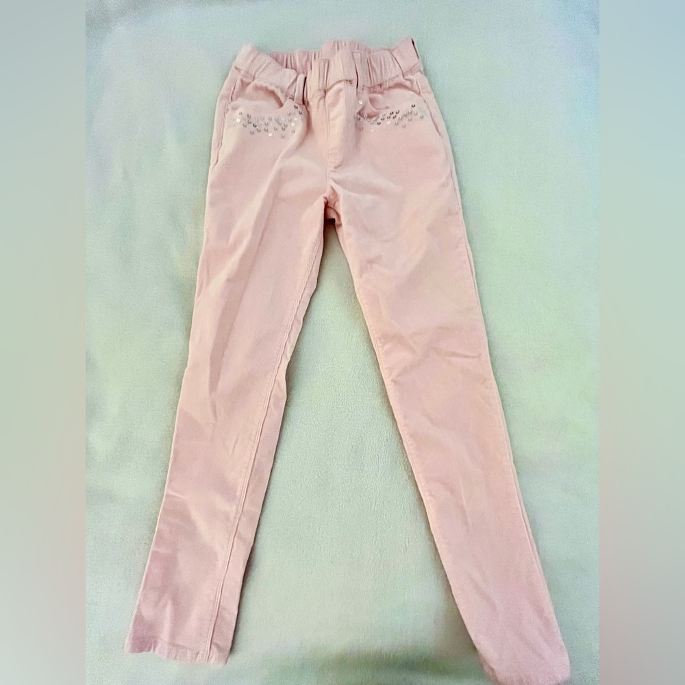 Gymboree Pink Corduroy Sparkle Pants
